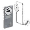 Nothing Phone 3a Pro Metal Frame Case with Camera Guard (Silver) - 1