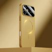 iPhone 16 Kalebol MagSafe Frosted PC Case - Khaki, Large Window - 1