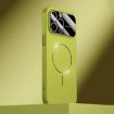 iPhone 14 Pro Max Kalebol MagSafe Frosted PC Case - Avocado Green - 1