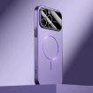 iPhone 13 Pro Kalebol MagSafe Frosted PC Case - Deep Purple - 1