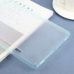 Samsung Galaxy Tab S9/S10 FE Green TPU Clear Acrylic Tablet Case - 4