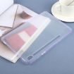 Samsung Galaxy Tab S9/S10 FE Taro Purple TPU Clear Acrylic Case - 3