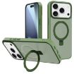 iPhone 17 Pro Max Dark Green Metal Lens Frame MagSafe Case - 1