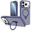 iPhone 17 Pro Max Navy Blue Metal Lens Frame MagSafe Case - 1