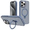 iPhone 15 Pro Max Kalebol Metal Lens Frame MagSafe Case Sierra Blue - 1