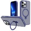 iPhone 13 Pro Kalebol Metal Lens Frame MagSafe Case Navy Blue - 1