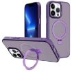 iPhone 13 Pro Dark Purple Metal Lens Frame MagSafe Case by Kalebol - 1