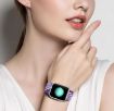 Apple Watch Band: Double Loop Nylon Braid, Pink, 42/41/40/38mm - 5