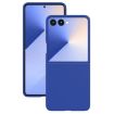 Samsung Galaxy Z Flip7 Blue Kalebol Paint-Sprayed Solid Color PC Case - 1
