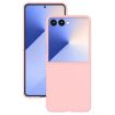 Samsung Galaxy Z Flip6 Pink Kalebol Paint-Sprayed Solid Color PC Case - 1