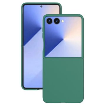 Samsung Galaxy Z Flip5 Green Kalebol Paint-Sprayed PC Phone Case - 1