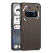 GKK Skin Feel Leather Nylon Phone Case for Nothing Phone 3a - Brown - 1