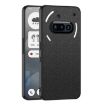GKK Skin Feel Leather Nylon Case for Nothing Phone 3a - Black - 1
