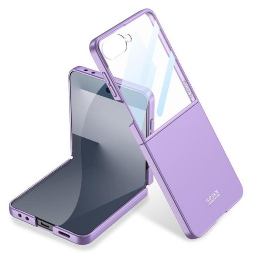 Samsung Galaxy Z Flip7 5G GKK Ultra-thin Full Coverage Case Purple - 1