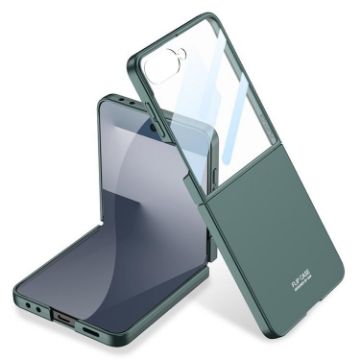 Samsung Galaxy Z Flip7 5G GKK Ultra-thin Full Coverage Case - Green - 1