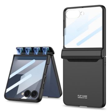Samsung Galaxy Z Flip7 5G GKK Magnetic Full Coverage Case (Black) - 1