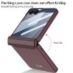 Samsung Galaxy Z Flip7 5G Grey Magnetic Full Coverage Flip Case - 9