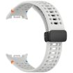 Samsung Galaxy Watch 8/8 Classic Magnetic Black Buckle Silicone Band - 3