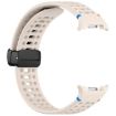 Samsung Galaxy Watch 8/8 Classic Magnetic Black Silicone Band - 4