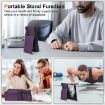 Samsung Galaxy Z Fold4 Leather Case with Card Holder & Tempered Film - 4