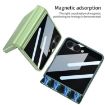 Samsung Galaxy Z Flip7 5G Case - GKK Privacy Film, Magnetic, Orange - 4