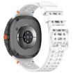 Samsung Galaxy Watch 8/8 Classic Silicone Band White xDfind Ladder Buckle - 2