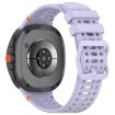 Samsung Galaxy Watch 8/8 Classic Silicone Band, Ladder Buckle, Purple - 2