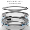 Samsung Galaxy Z Fold7 5G Silver Magnetic Case with Rotating Bracket - 5