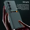 Samsung Galaxy Z Fold7 5G Grey Magnetic Folding Card Bag Phone Case - 9