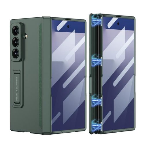 Samsung Galaxy Z Fold7 5G GKK Magnetic Full Cover Case Night Green - 1