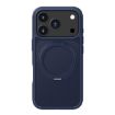 iPhone 17 Pro Max Kalebol Frosted MagSafe Acrylic TPU Case Navy Blue - 1