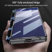 Galaxy Z Fold7 5G GKK Magnetic Hinge Case with Holder - Gold - 3