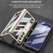 Galaxy Z Fold7 5G GKK Magnetic Hinge Case with Holder - Gold - 4
