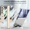 Galaxy Z Fold7 5G GKK Magnetic Hinge Case with Holder - Gold - 9