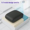 Nissan Teana 2007-2012 Armrest Box Leather Cover Beige Elastic Band - 8