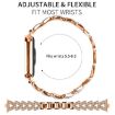 Xiaomi Mi Band 9 Pro/8 Pro/Redmi Watch 5/4 20mm Diamond Band Rose Gold - 2