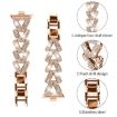 Xiaomi Mi Band 9 Pro/8 Pro/Redmi Watch 5/4 20mm Diamond Band Rose Gold - 3