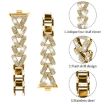 Redmi Watch 3 20mm Diamond Metal Band Gold - xDfind Small Twist - 3
