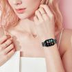 Redmi Watch 3 Active/Lite 20mm Diamond Metal Band Black - 5
