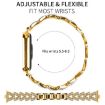 Redmi Watch 3 Active/Lite 20mm Diamond Metal Band Gold - 2