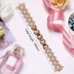 Redmi Watch 3 Active/Lite 20mm Diamond Metal Band Rose Gold - 4