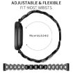 Fitbit Versa 4/3/Sense 2 Diamond Metal Watch Band 20mm Black - 2