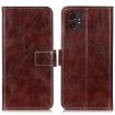 Samsung Galaxy XCover7 Pro Leather Case - Retro Crazy Horse Texture Brown - 1