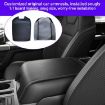 Ford F150 2015-2020 Grey Armrest Box Leather Cover Mat - 3