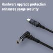 1.8m 140W Type-C to DC Laptop Charger Cable for DELL, Model DC7.4x5.0mm - 7
