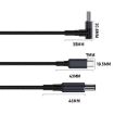 1.8m 140W Type-C to DC Laptop Charging Cable DC5.5x2.1mm 20V7A - 9