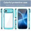 iPhone 17 Air Colorful Series Acrylic TPU Case - Transparent Blue - 2