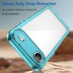 iPhone 17 Air Colorful Series Acrylic TPU Case - Transparent Blue - 3