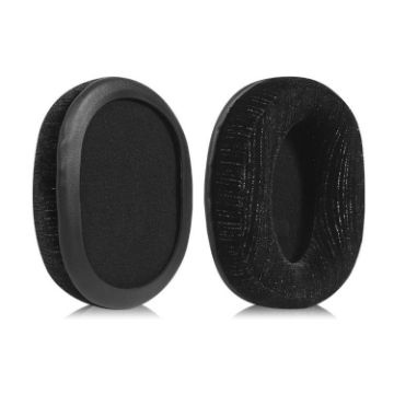 Replacement Earpads for Logitech G Pro X - Glitter Velvet Black Pair - 1