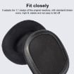 Replacement Earpads for Logitech G Pro X - Cotton Fabric, Dark Grey - 6